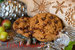 Frohe Weihnachten, Nudelholz und Cookies