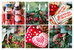 Nostalgische Weihnachts-Collage